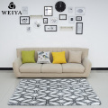 Not easy to lose hair bedroom print polyest rug